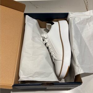 Cole Haan White and Brown Men's Sneakers